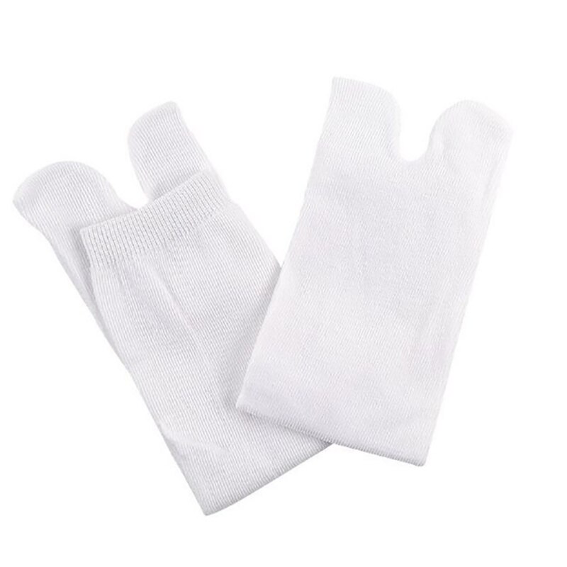 Zwei Finger Socken 1 Paar unisex Japanischen Kimono kippen floppen Sandale Teilt Zwei Zehen Socken: A2