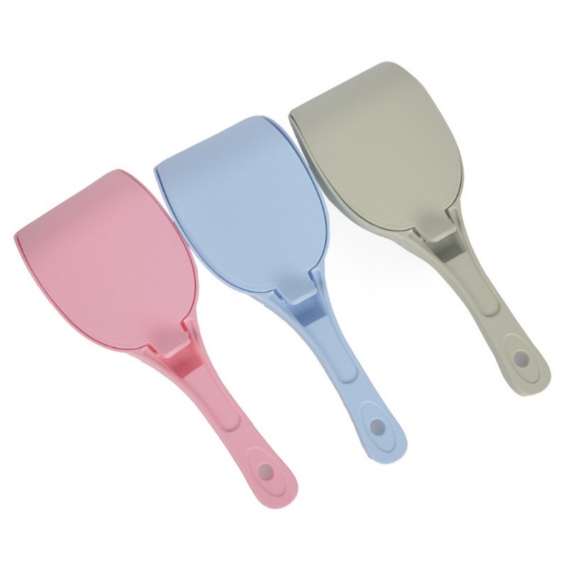 Kæledyr kæbe scooper kattekuld skovl metal kuld scoop bærbar hule katte scoop sifter katte skovl holder rent værktøj kæledyr værktøj