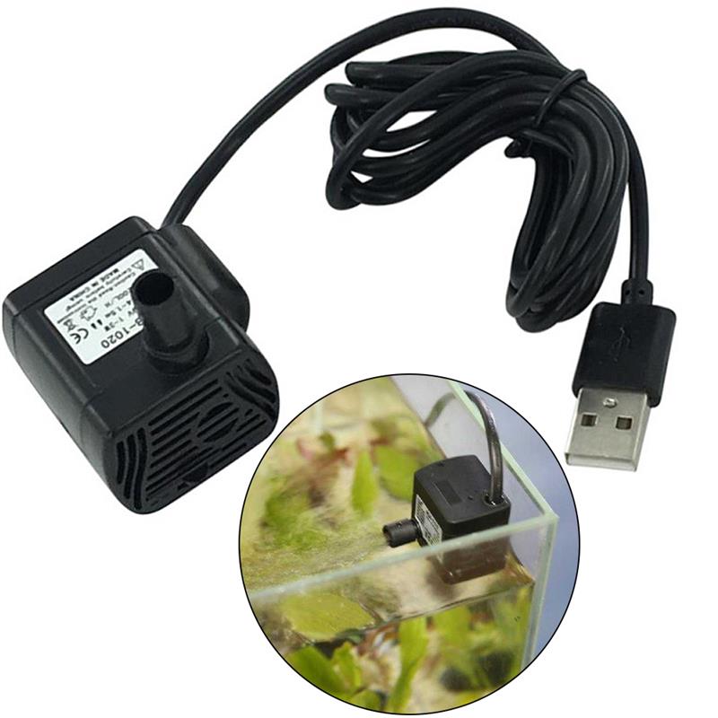 USB Micro Submersible Pump Waterproof Brushless Pump Micro Submersible Solar Micro USB Submersible Pump Aquarium Fish Fountain