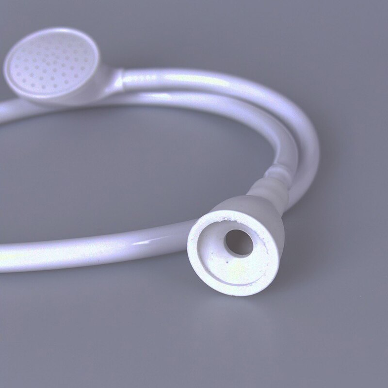 Rociador de ducha blanco para perros y mascotas, herramienta de baño Universal para gatos y cachorros, con 2 adaptadores de plástico ABS