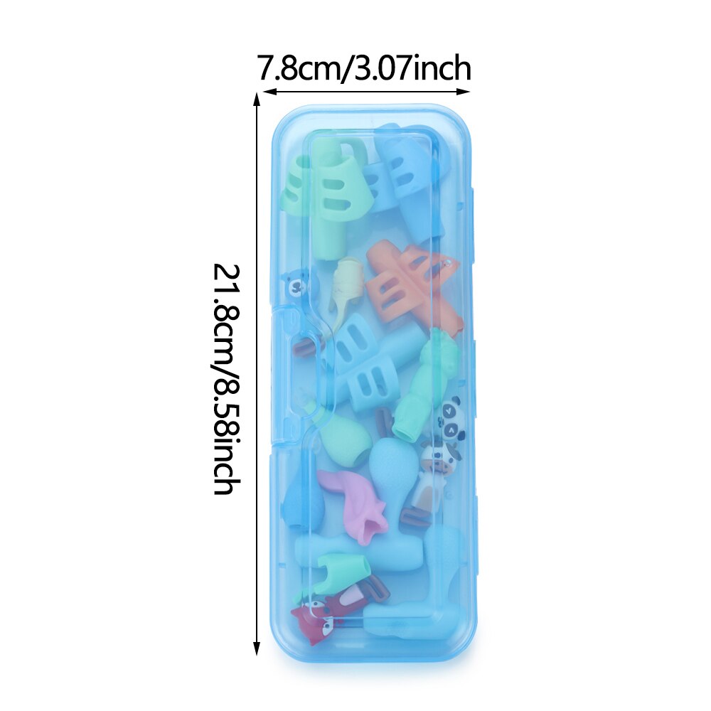 16Pcs/pack Pencil Holder Grip ChildrenPen Handle Rod Handwriting Aid Guide Hold Pen Posture Correction Stationery