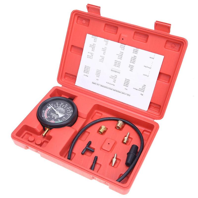Multifunction Car Engine Vacuum Pressure Gauge Meter For Fuel System Vaccum System Seal Leakage Tester