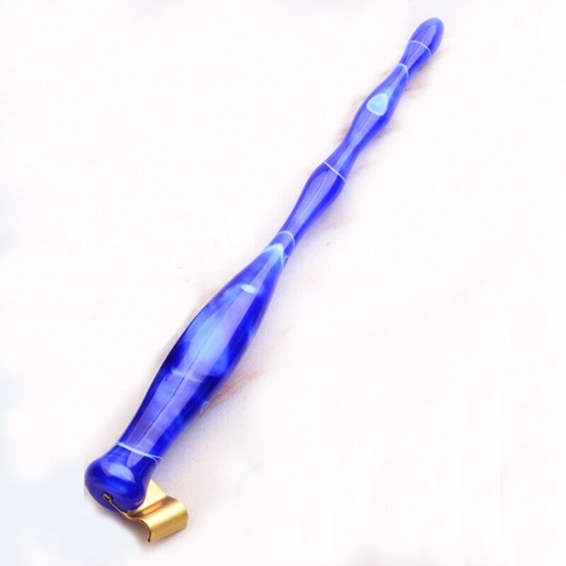 Handmade Resin Oblique Calligraphy Dip Pen Holder Copperplate Script Er Es Nib Holder Birthday Dip Pen