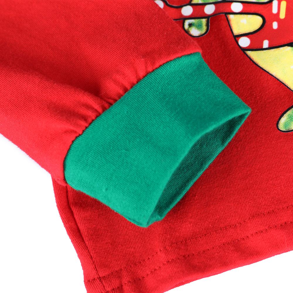 Christmas dinosauro pigiama bambini ragazzi natale Sleepwear impostato bambini Santa Claus vestito bambini cotone Pjs