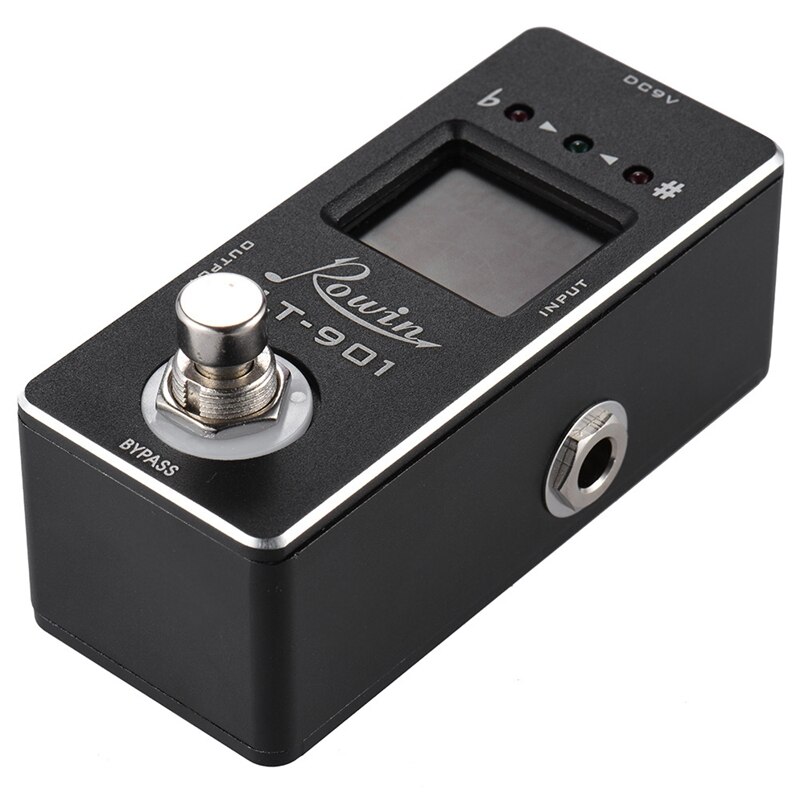 Lt-901 Guitar Tuner Effect Pedal Mini Chromatic True Bypass Lcd Display Digital Pedal Guitar Parts Accessories
