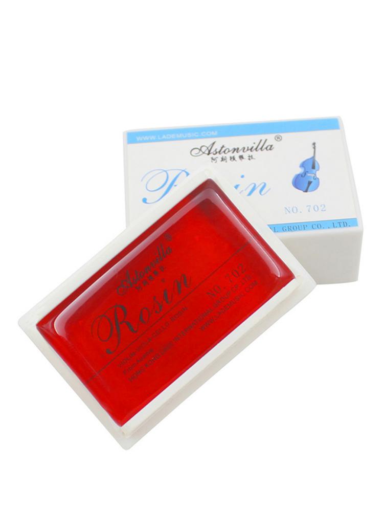 Colophane de violon 2 pièces colophane rouge poussiéreuse pour Instruments à cordes petit/moyen/violoncelle accessoires de violon cordes d'arc Erhu colophane
