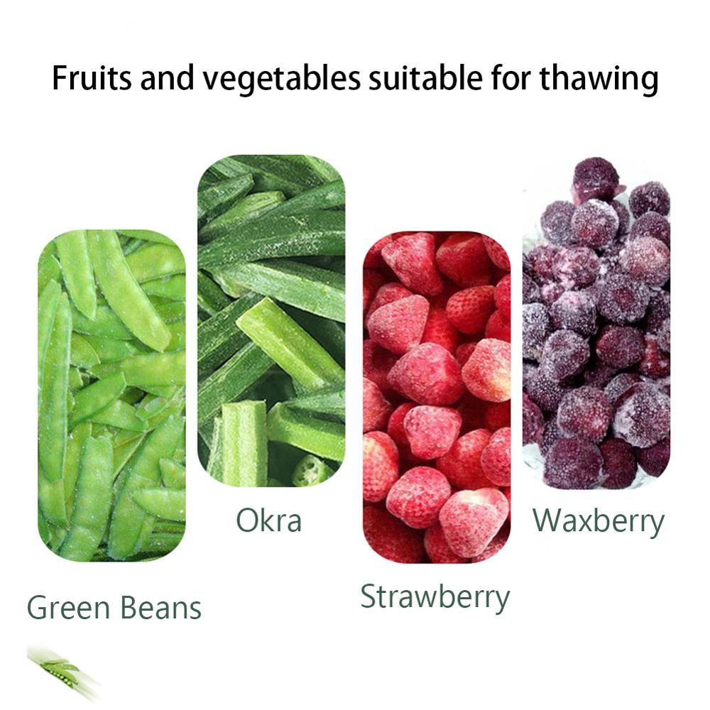 2 In 1 Safety Fast Defrosting Meat Tray chopping Board Rapid Thawing Tray Quick Thawing Plate Frozen Food Meat Kitchen Gadgets