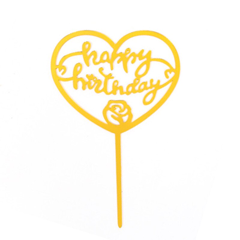 Gittler Glücklich Geburtstag Kuchen Deckel Bling Dekoration Glücklich Geburtstag Kuchen Deckel Mädchen Geburtstag Dekor Multi-bilden: G339564A