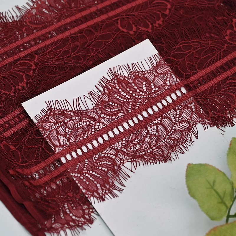 9.5cm wide eyelashes lace accessories DIY handmade decoration sewing clothing materials fabric underwear lace: color 25
