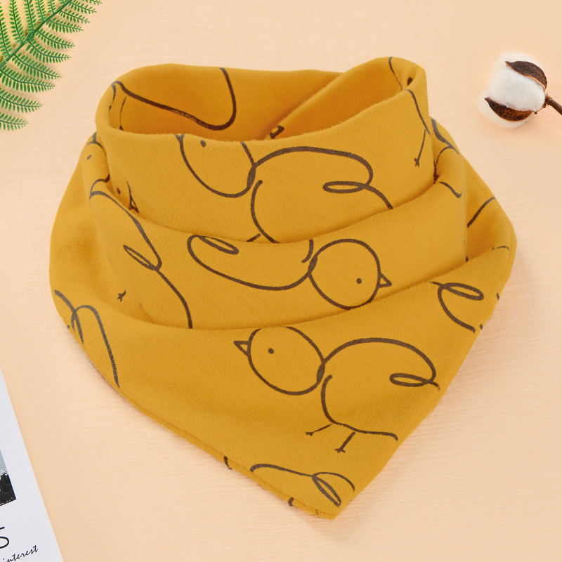 45*31 Cm Zachte Katoenen Bandana Baby Slabbetjes Double Layer Baby Baberos Burp Doek Voeden Kiel Gesp Peuter Sjaals dribble Handdoeken: 14