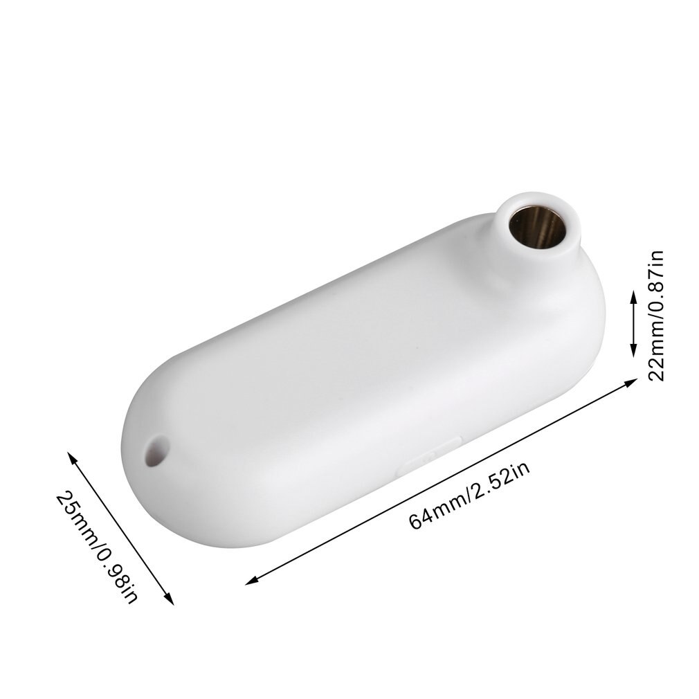 Ultra Mini Thermometer USB Charging Accurate Measurement Digital Display Infrared Non-contact Thermometer (Built In Battery)