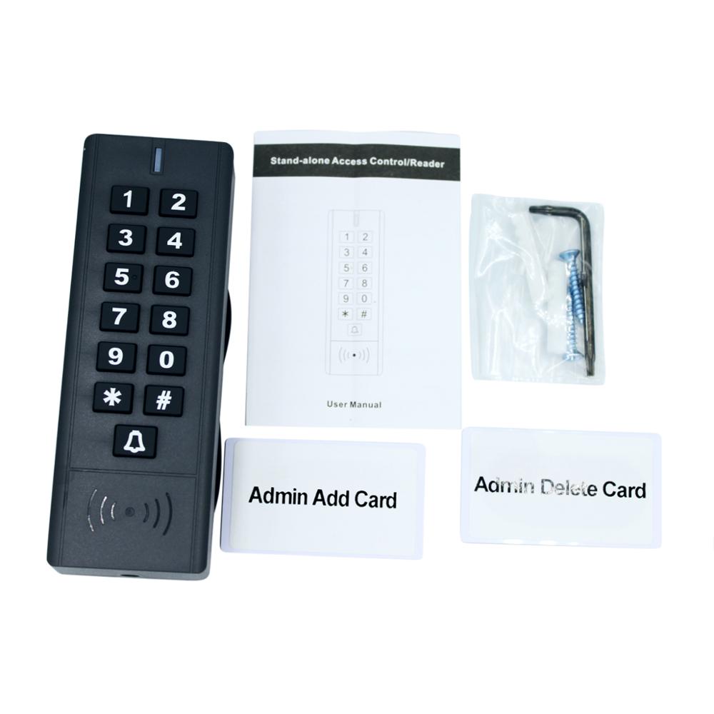 RFID Access Control System Device Machine 1000 User Wiegand input and output 125Khz RFID Proximity Entry Door IP67 Waterproof
