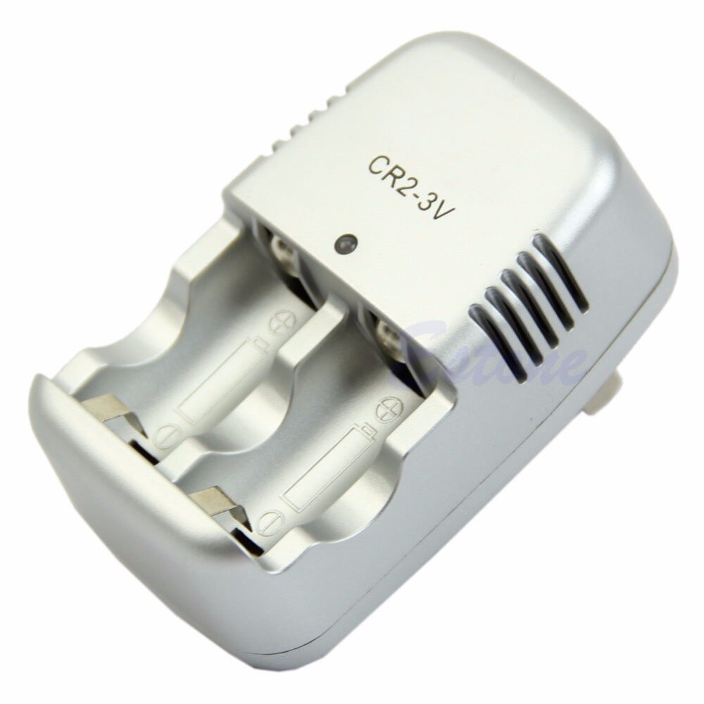 1 Pc 3V Travel Wall Thuis Wall Charger Voor CR2 Lithium Oplaadbare Batterij Us Plug