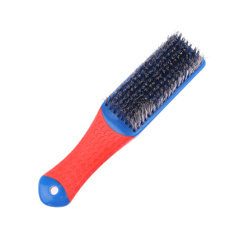 Brosse métallique robuste en acier inoxydable avec poignée en plastique confortable – Parfaite pour enlever la rouille, le soudage des scories, la saleté et la peinture.