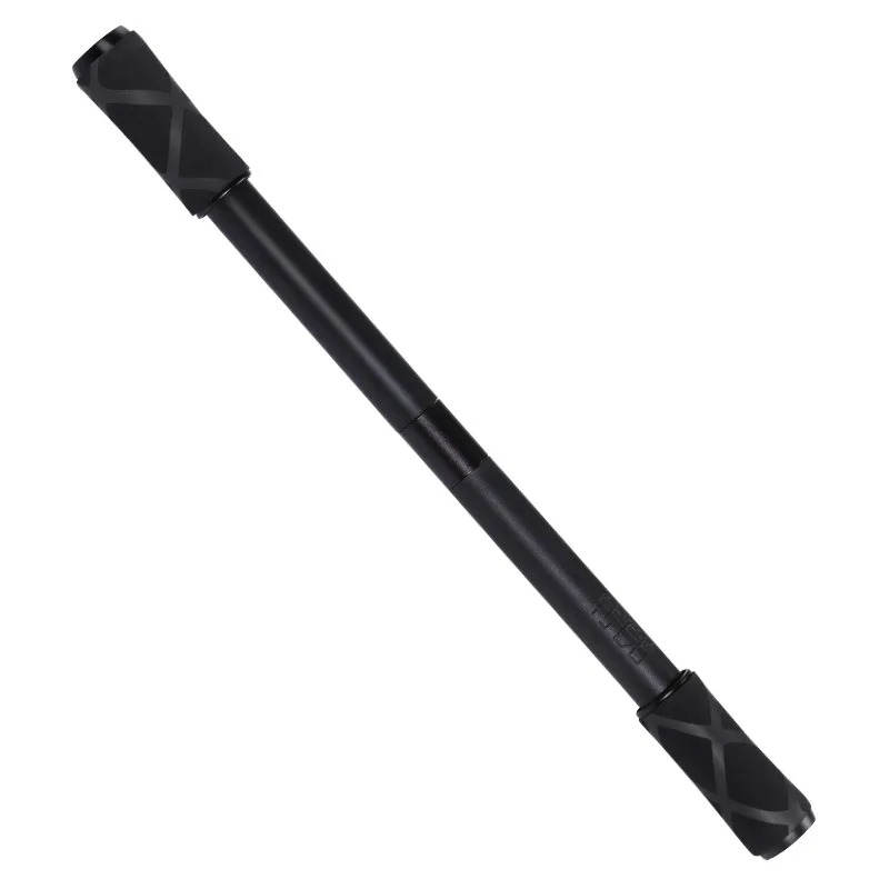 Fidget spinner - pyörivä stressinvastainen lelu aikuisille ja lapsille, kirjoitus- ja käsikäyttöinen spinneri jouluksi: Musta