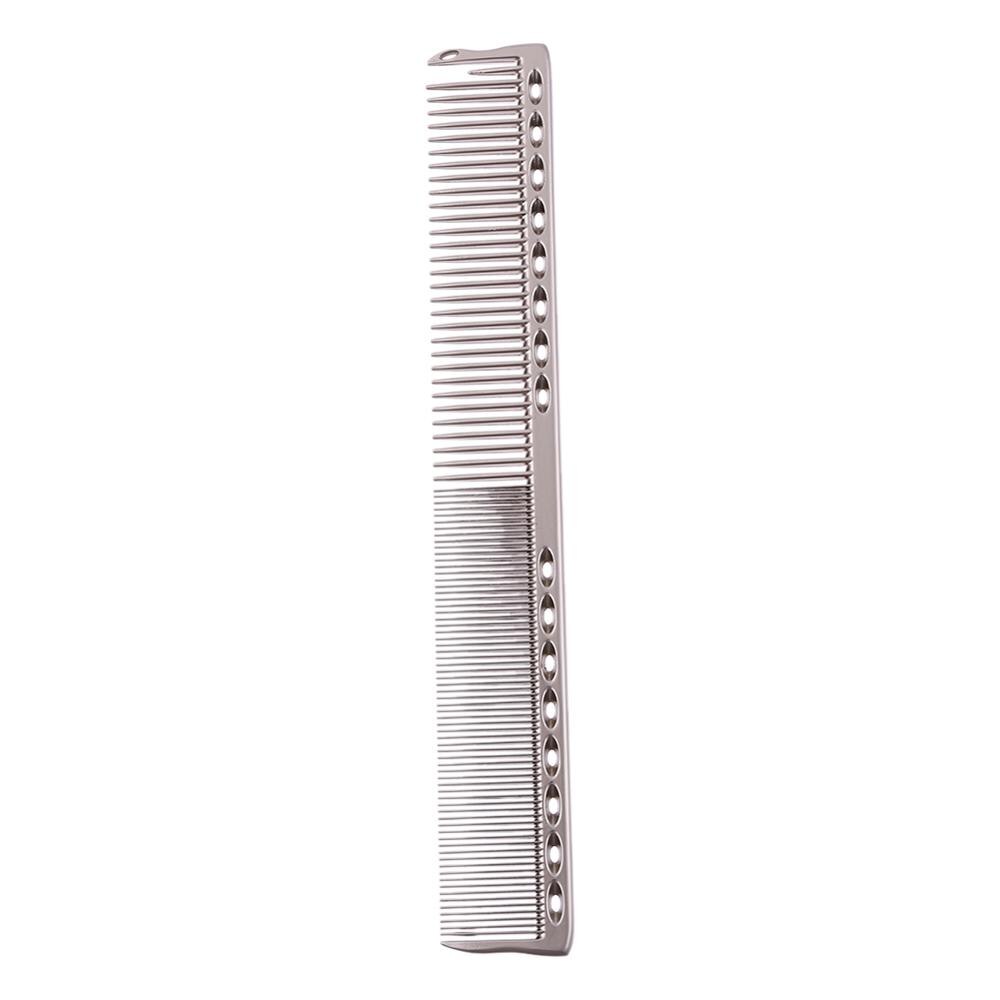 1/2pcs Metal Hair Comb Salon Anti-static Hairdresser Hair Cutting Combs Brush Hair Styling Tools Metal Steel Comb: 05 1pc