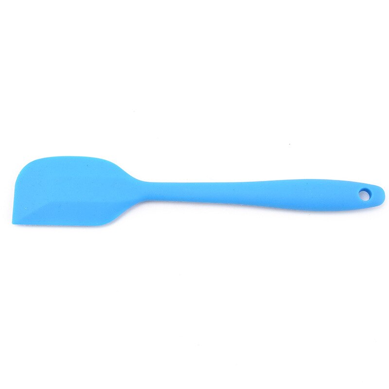 Pro Home Cooking Utensils Silicone Spatulas Beef Meat Egg Kitchen Scraper Wide Pizza Shovel Non-stick Turners Food Lifters Tool: B - Blue