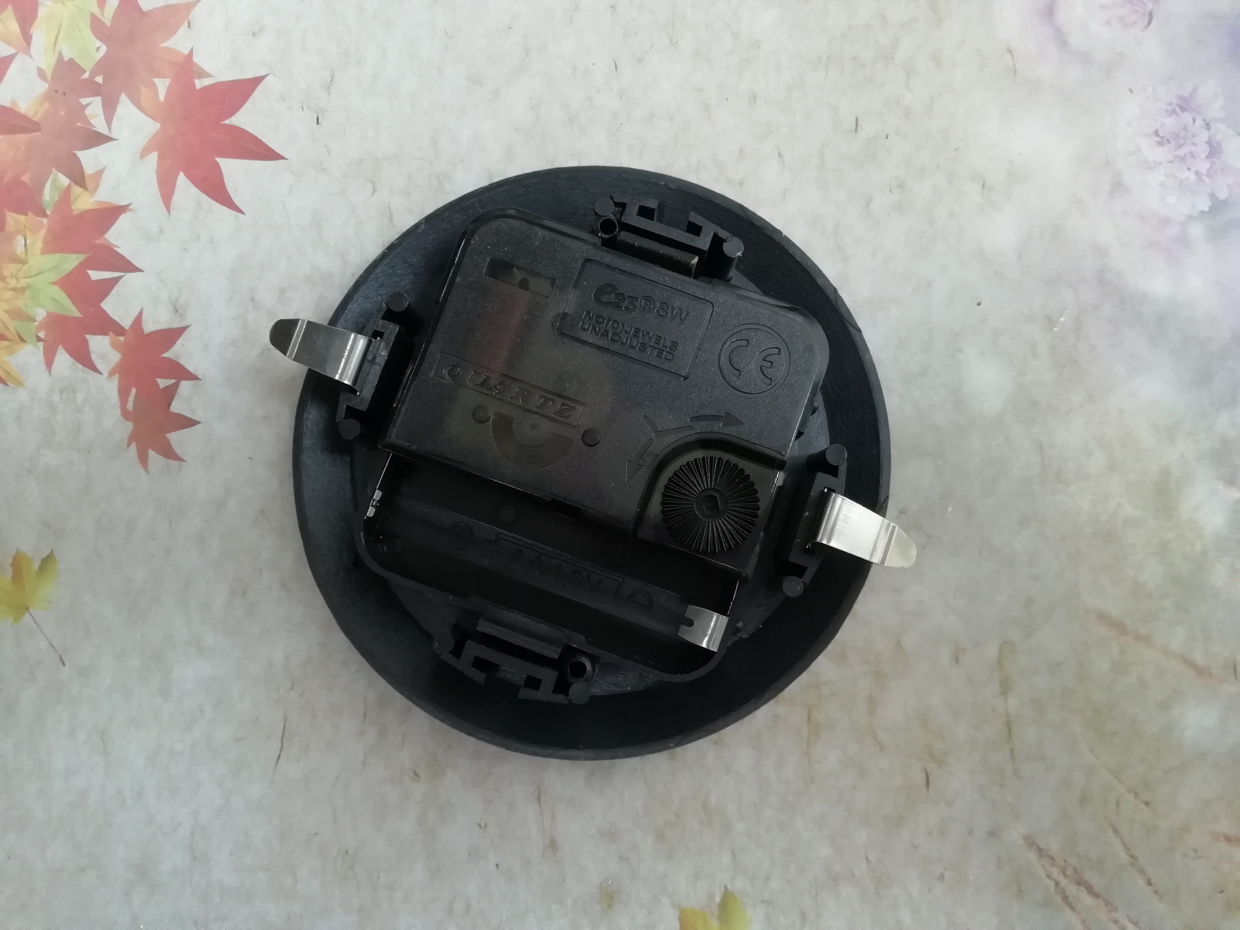 10PCS The Old Battery Quartz FIT-UP Clock Insert Diameter 92MM DIY Desk Clock Making Kits