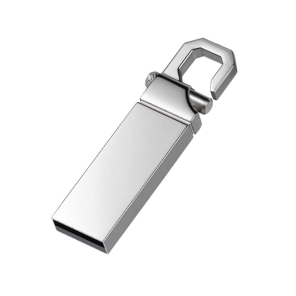 Szybki dysk flash usb 2.0, 64gb metalowe mini-karabińczyki, model pendrive'a 32gb, 16gb biznesowe dyski u do laptopa, pamięć usb: Srebrny / 4gb