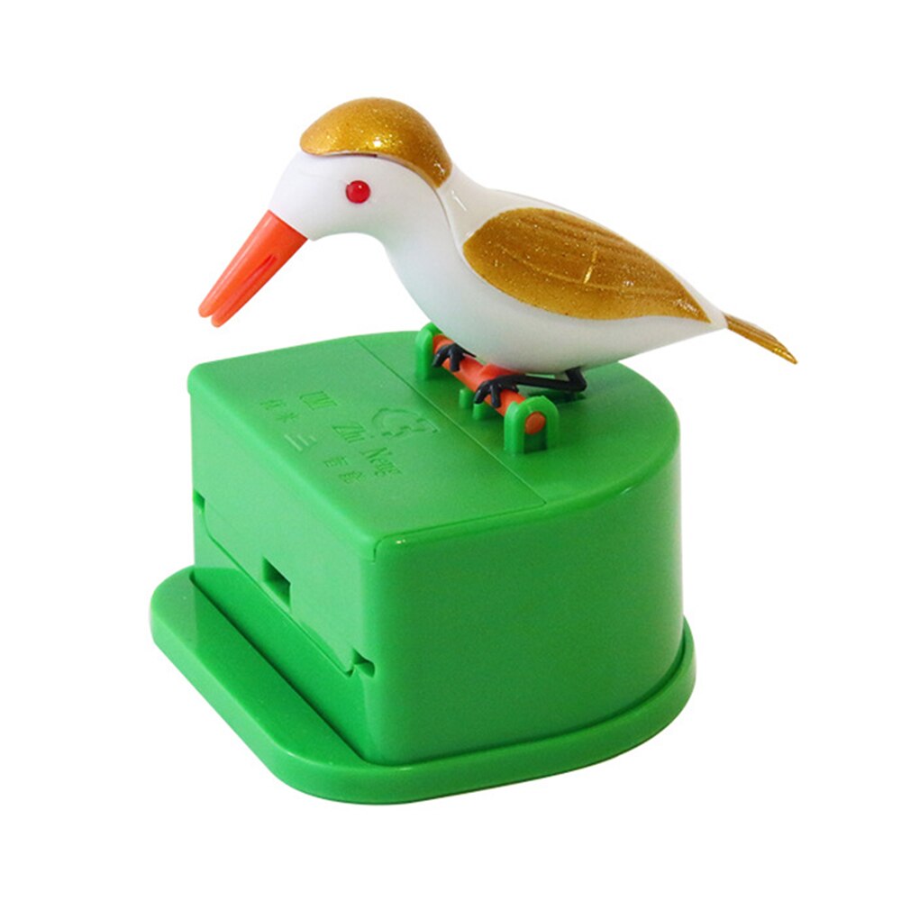 Kleine Vogel Tandenstoker Doos Keuken Automatische Push-Type Huishoudelijke Tandenstoker Houder Dier Restaurant Tandenstoker Houder: I