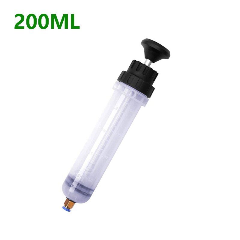 Extractor de fluido de aceite para coche, jeringa de extracción manual de transferencia de aceite y combustible, caja de cambios de motor, 200/500/1500ML: 200ML