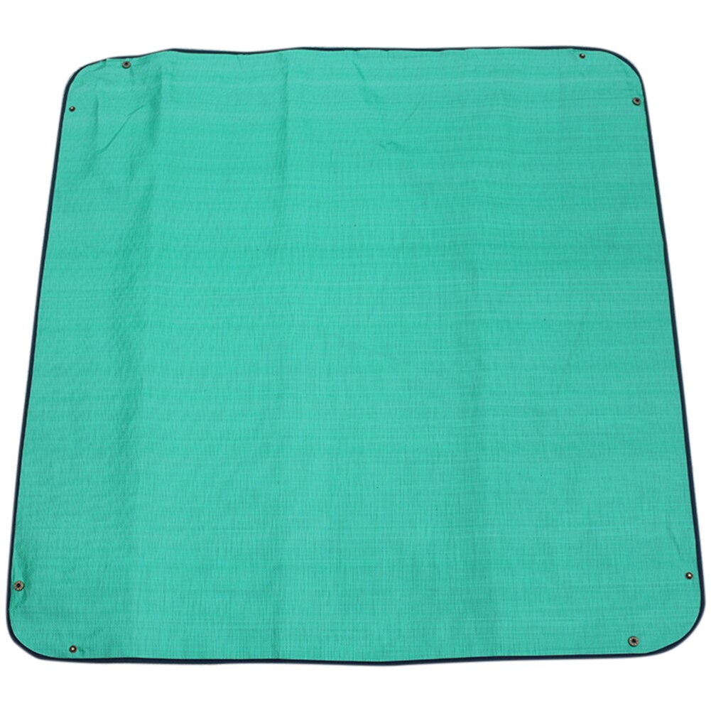 1X1 metro maceta cuadrada tierra cojín mezcla suelo almohadilla plegable Cambio de planta espesar de bloqueo cuenca reutilizable Mat impermeable: green