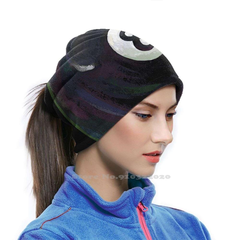 Billiards 8 Ball Men Women Child Girl Scarf Face Mask 8 Ball Eight Ball Pool Ball Pool Players Pool Lovers Indoor Sport Pool