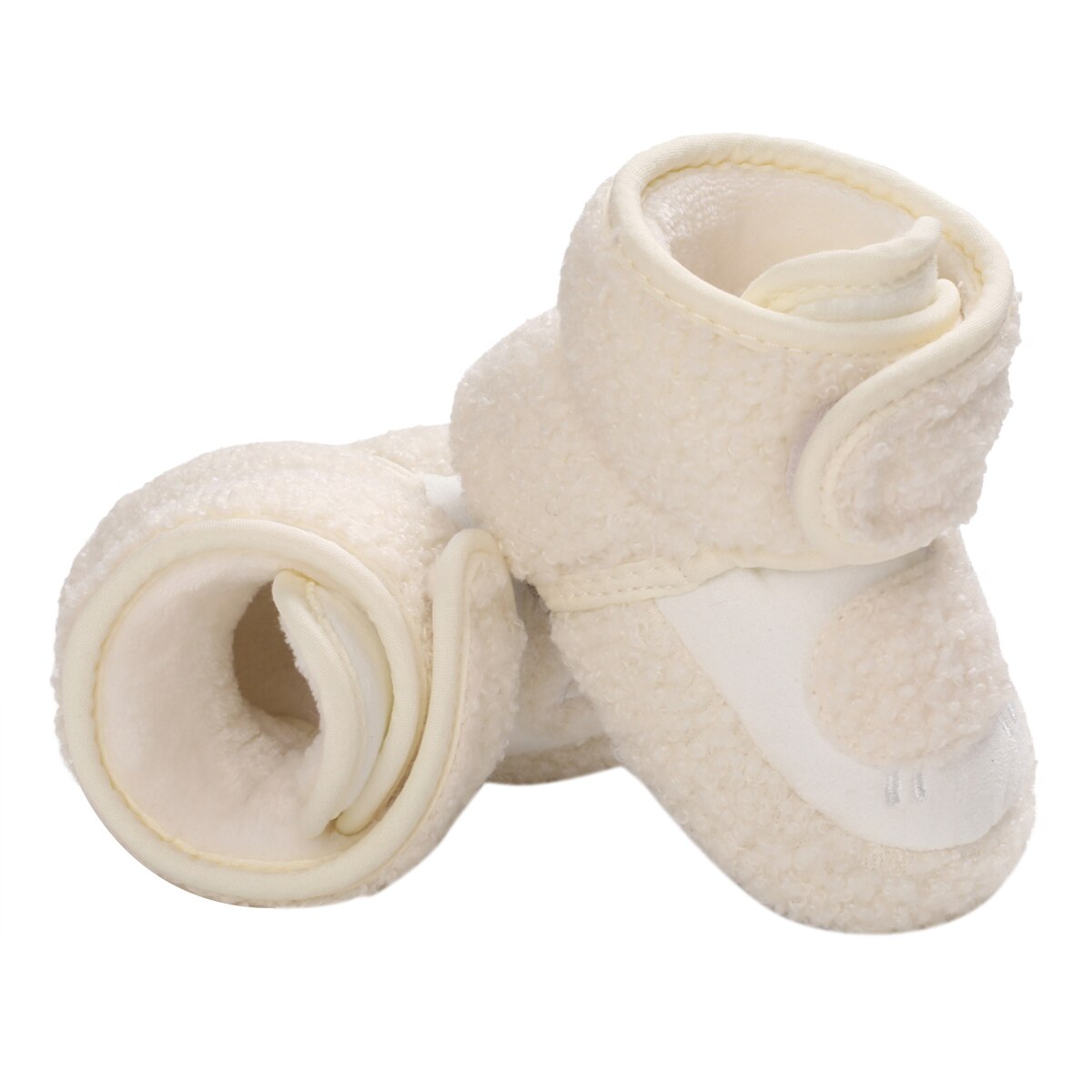 Baby Jongens Meisjes Slippers Leuke Schapen Patroon Cartoon Baby Laarzen Zachte Katoen Peuter Eerste Walker Crib Schoenen Grijpers 0-18M: WHITE / 13-18 months