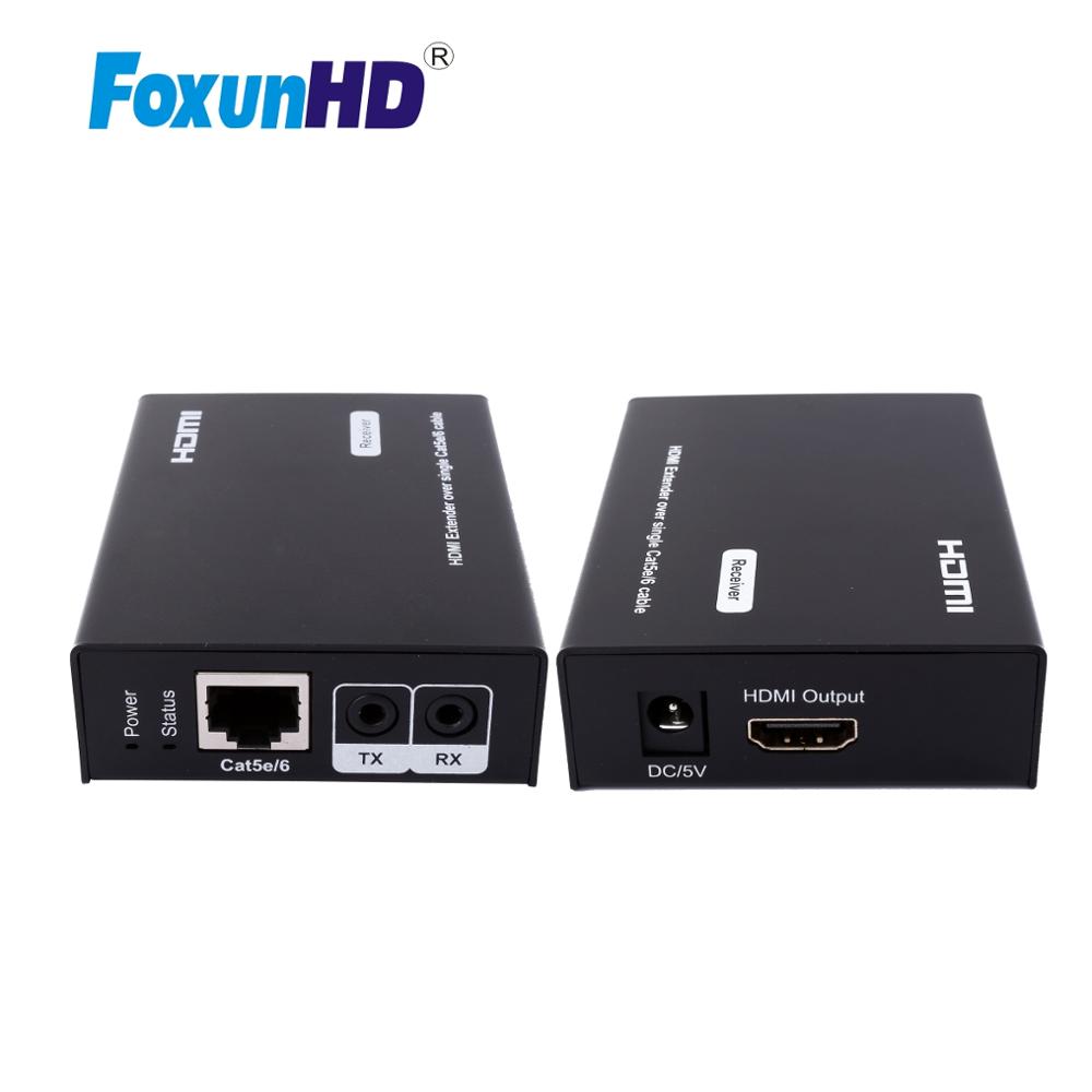 Foxun HDMI estensore Sopra 50m Singolo UTP Cavo 1080p hdmi estensore IR per la TV