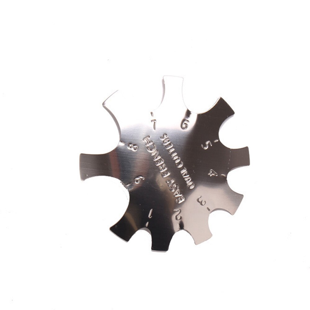 Smile Line Diy Easy French Cutter Edge Manicure Stainless Steel: E