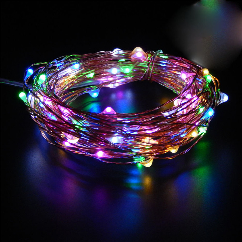 15 led 1.5m koppartråd fe kork flaska propp för glas hantverk led ljusslinga bröllop jul år dekoration: Färg ljus