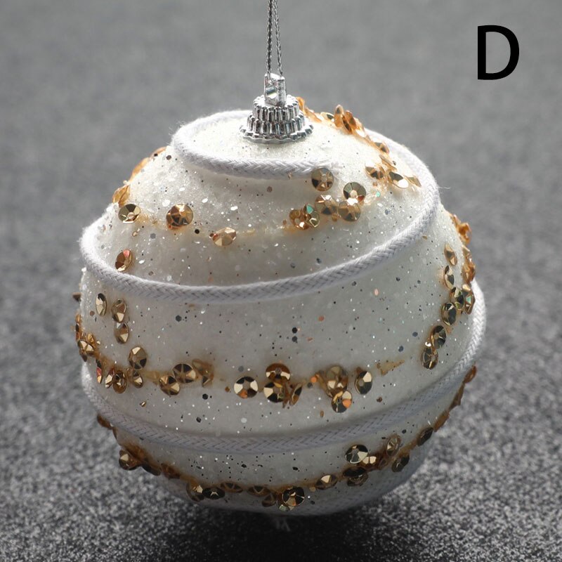 10Pcs/lot White Craft Balls 7cm Polystyrene Styrofoam Foam Ball For DIY Christmas Party Wedding Decoration Supplies: 1pcs 8cm White