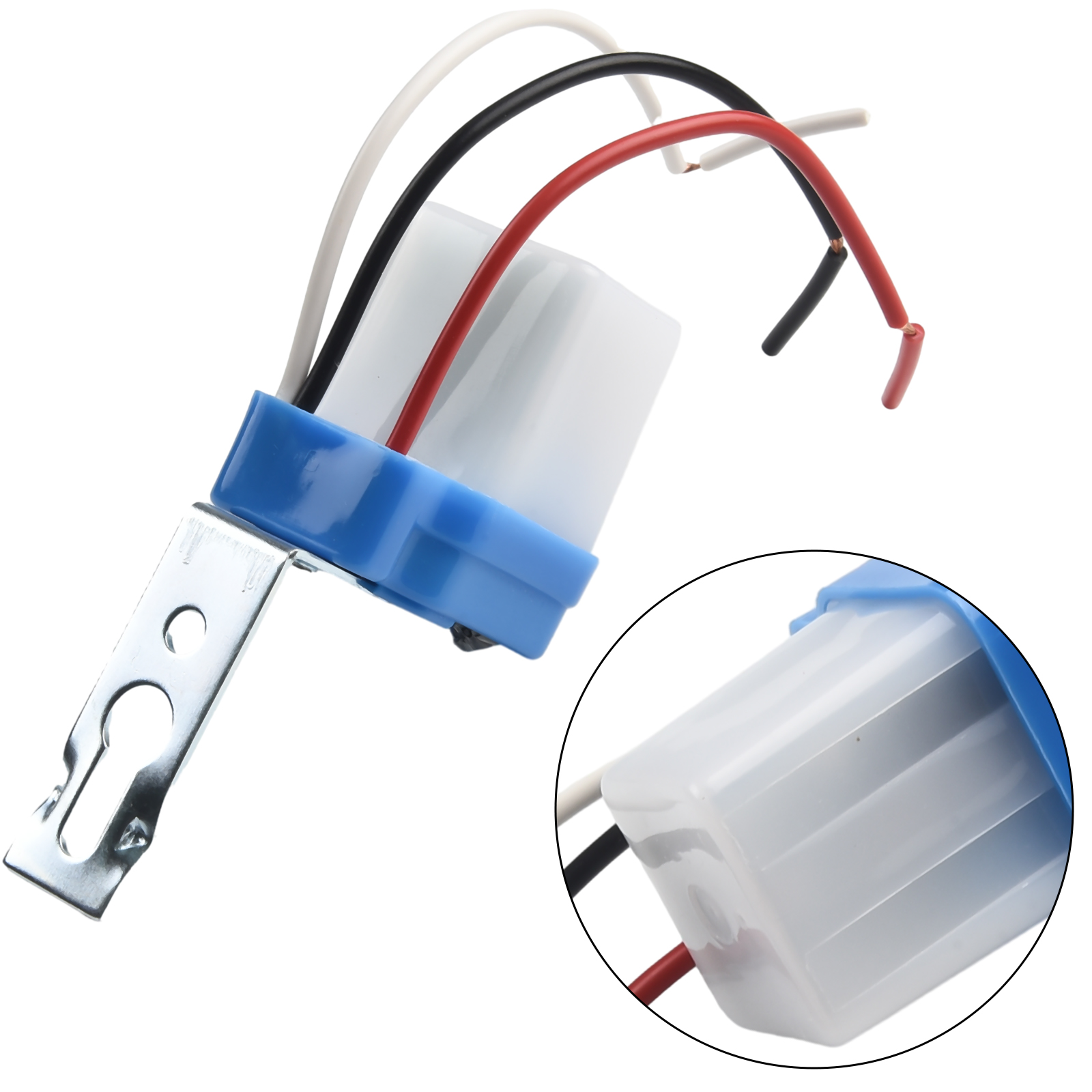 Interruptor crepuscular 220V Sensor crepuscular interruptor de Sensor de luz automático encendido apagado fotocélula lámpara de calle controlador de interruptor de luz