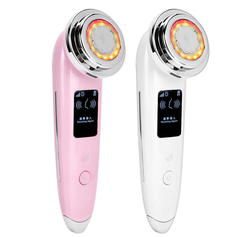 Vibration Face Lifting Tightening Face Care Machine 5 Gears Photon Light Therapy Machine
