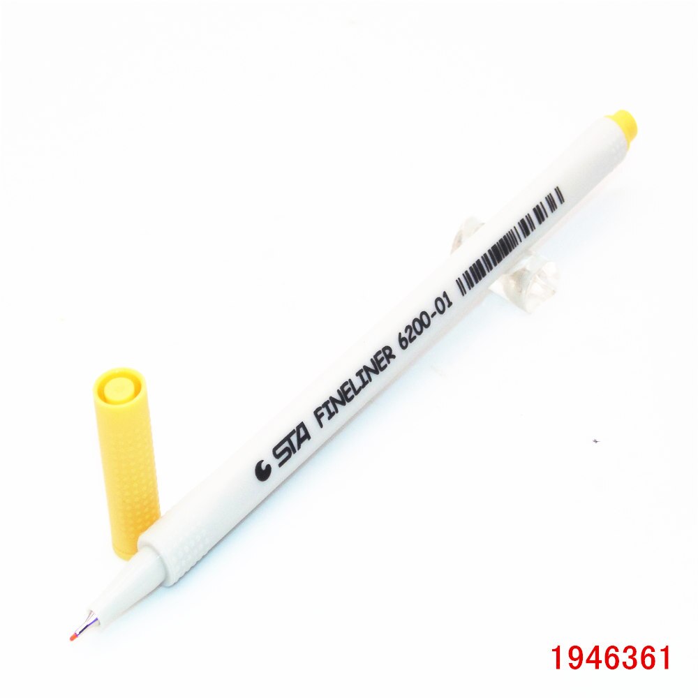 0.4mm 18 farger fine liner penner superfine tusj penn kunst tegnepenn for barn graffiti krok fiber penn: 01