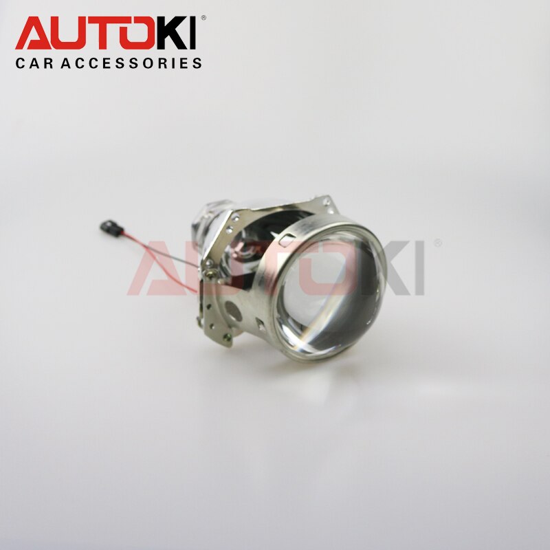 de Autoki 3,0 pulgadas Full Metal D2S H4 de Bi-Xenón de coche faros bi-Xenón la lente del proyector