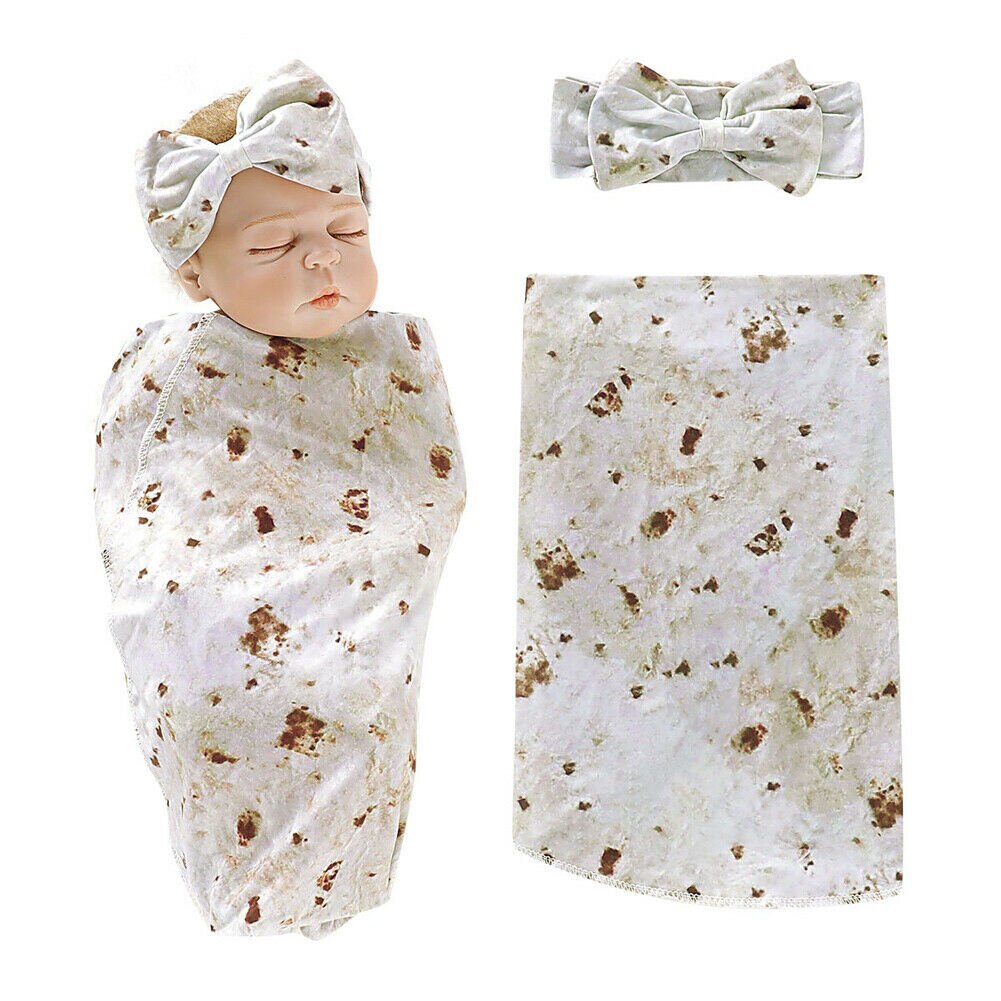 2 Pcs Pacote de Bebê Recém-nascido Criança Cobertor Sono Do Bebê Macia Toalha de Banho Envoltório Robe
