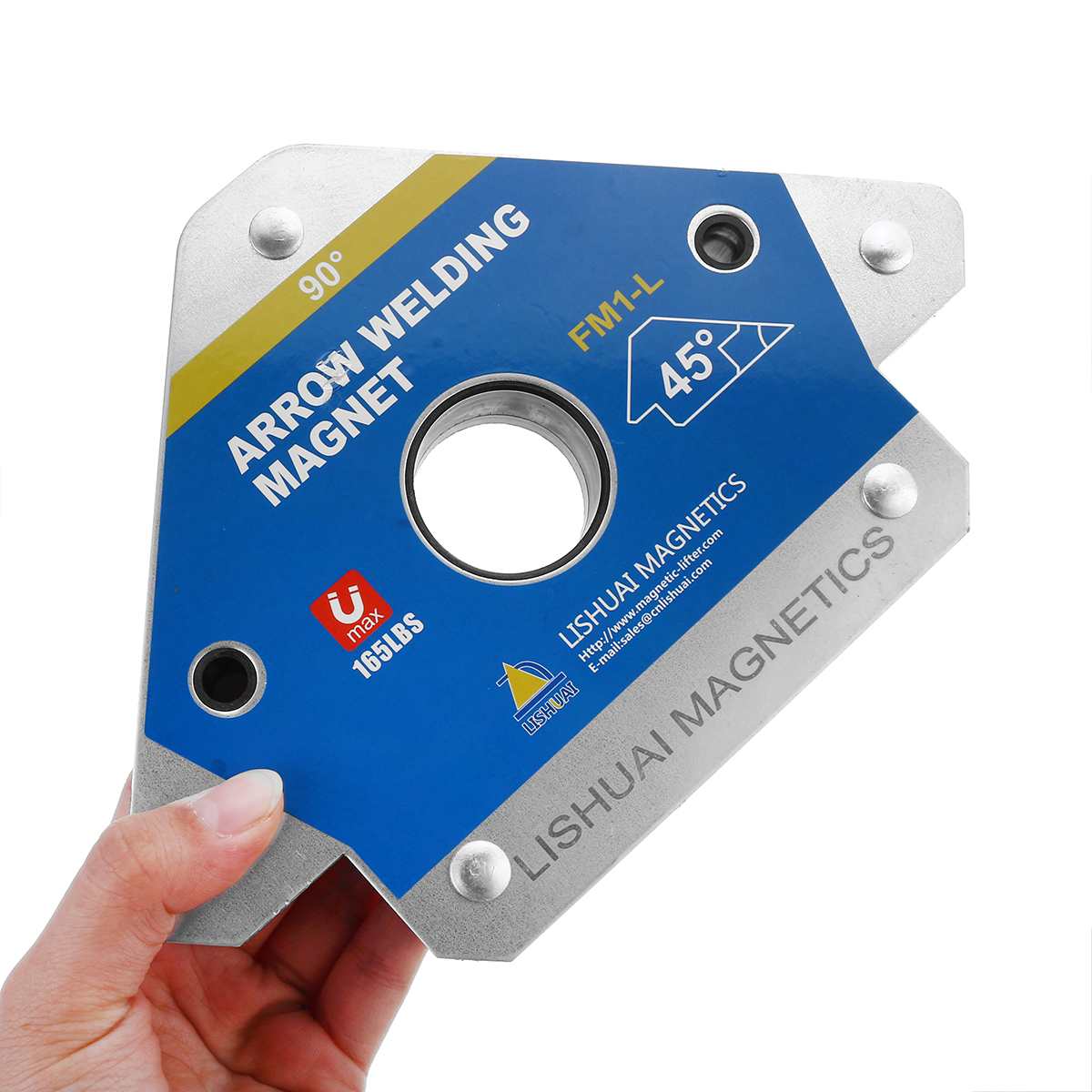 2/4PCS Arrow Strong Magnet Weld Holders Magnetic Welding Fixer Angle Soldering Positioner 55LBS 110LBS 165LBS