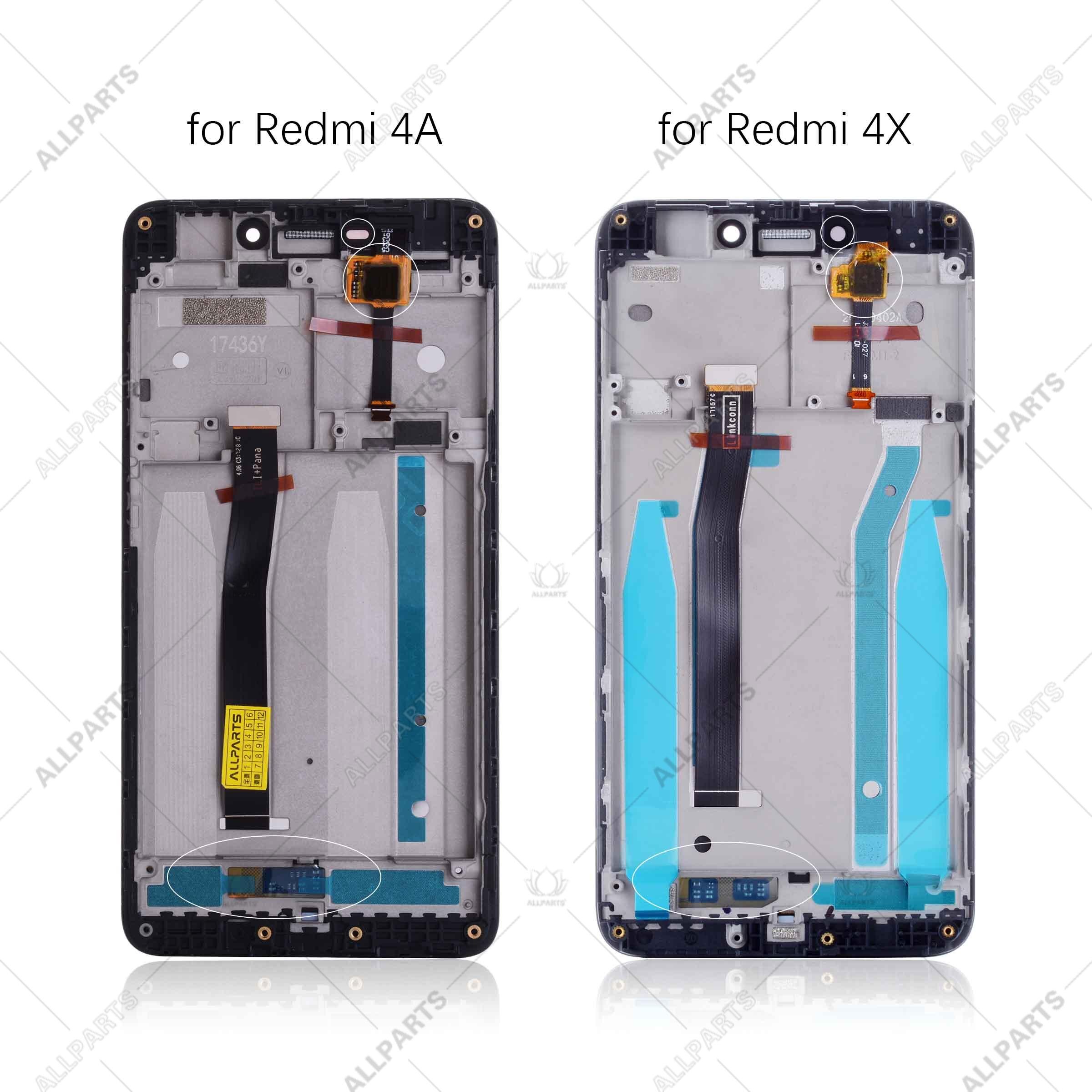 5.0&quot; Tela Frontal Display do XIAOMI Redmi 4X 4A LCD Touch Completo Compatível Con