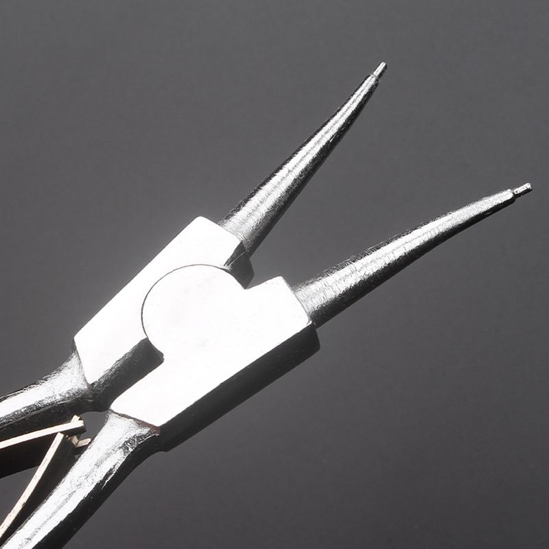 Precisie Borgring Tang, Recht/Hoek Tip Lock Ring Tang 6 Inch, 1.2Mm Boring Diameter, lock Ring Tang Voor Deurklink