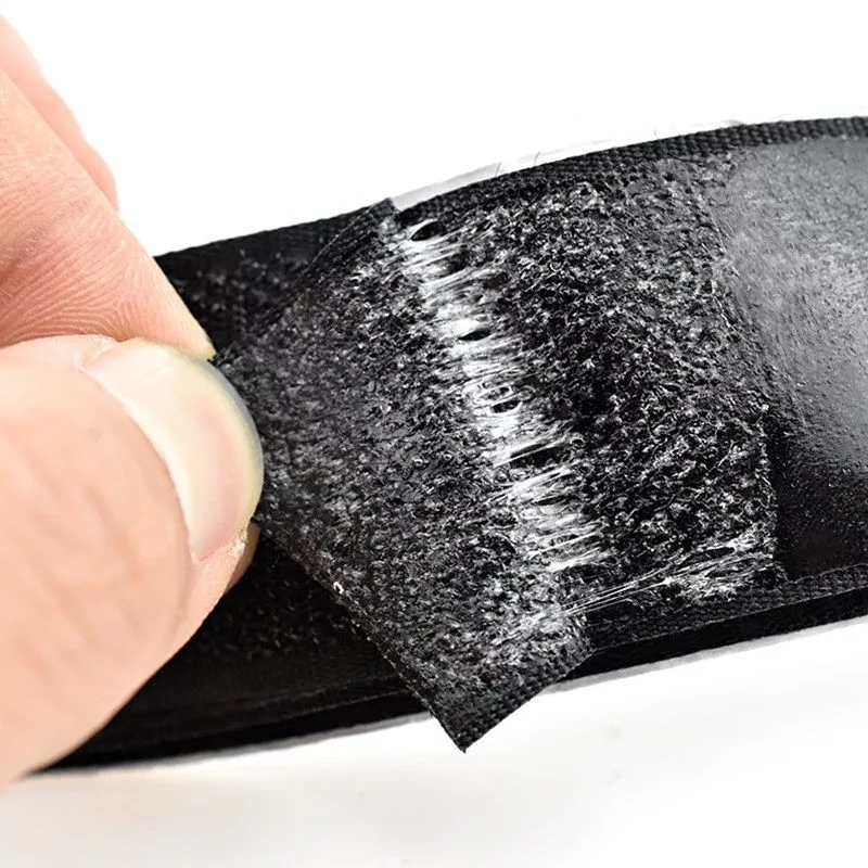 1 Pair of 20mm Velcro Tape Black and White Fastener Tape Velcro Hook and Loop Cable Tie Sewing Accessories, Length 5m/10 M/ 25M