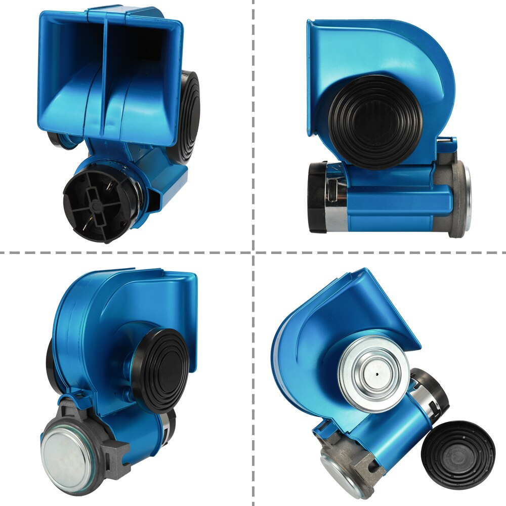 Air Blast Horn 530HZ Lorry SUV RV Train Boat Twin Tone Loud Bus Van Bike
