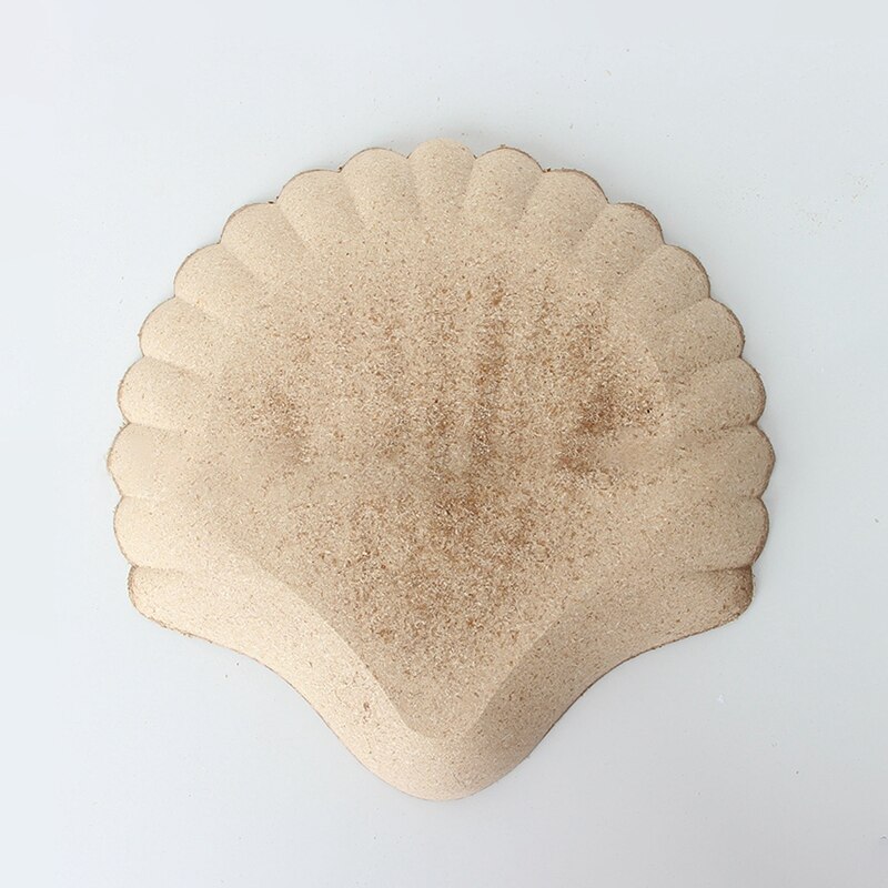 Ins Wooden Shell Trays Decorative Plates Natural Earrings Rings Jewelry Display Storage Tray Candy Snack Dishes Table Decoration