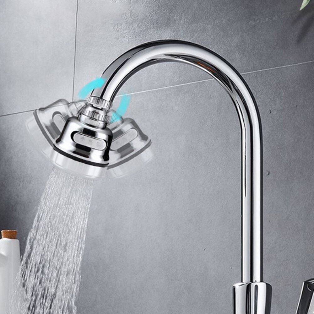 High Pressure Kitchen Faucet Extender Rotatable Faucet Aerator Water Saving Tap Nozzle Adapter Bathroom Sink Accessories
