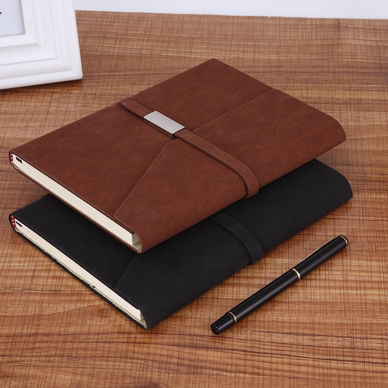 Notebook A5 gevoerd voor business werk
