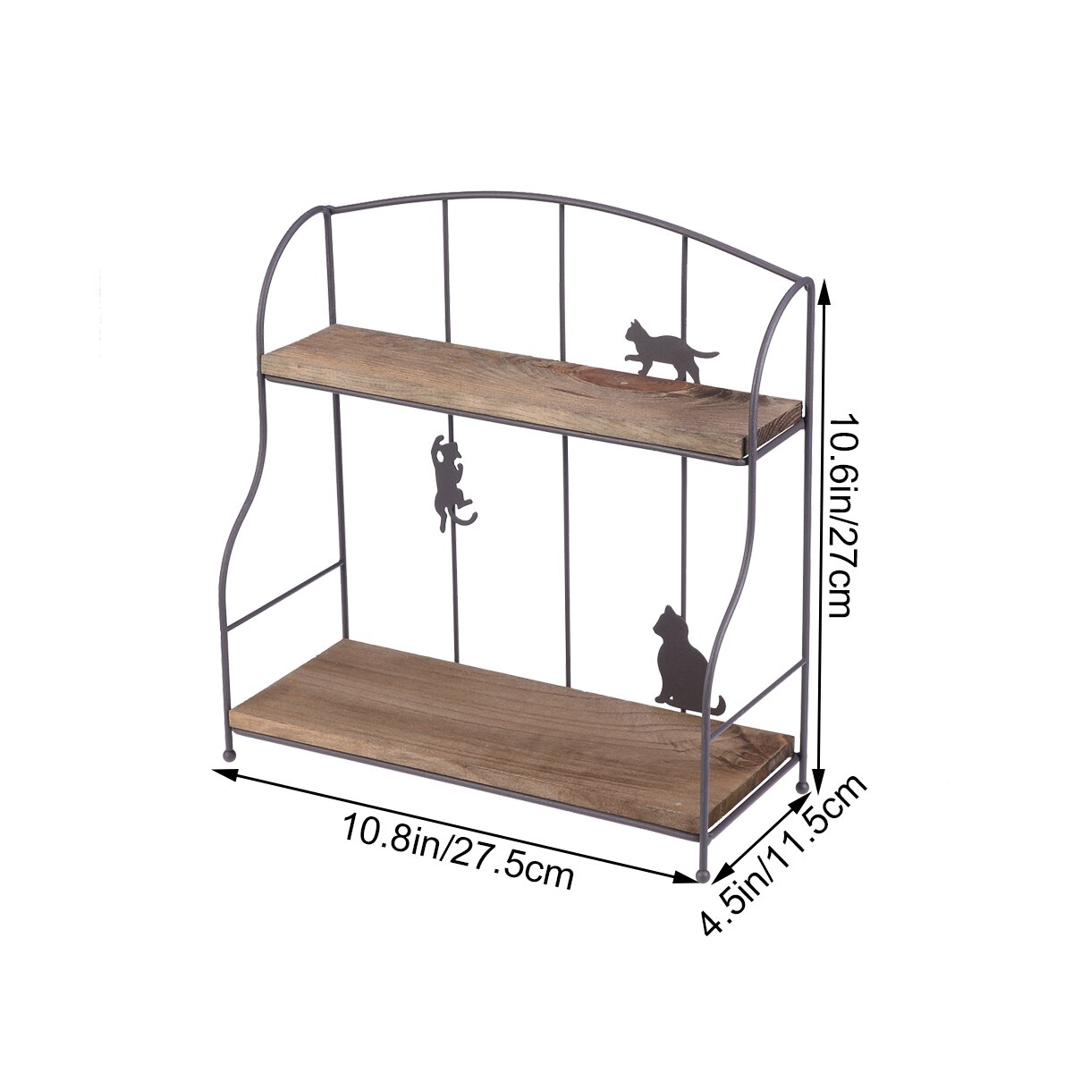 1 Pc Keuken Opbergrek Kamer Meerdere Tafel Stand Iron Art Organizer Ijzeren Rek Opbergrek Plank Voor Keuken