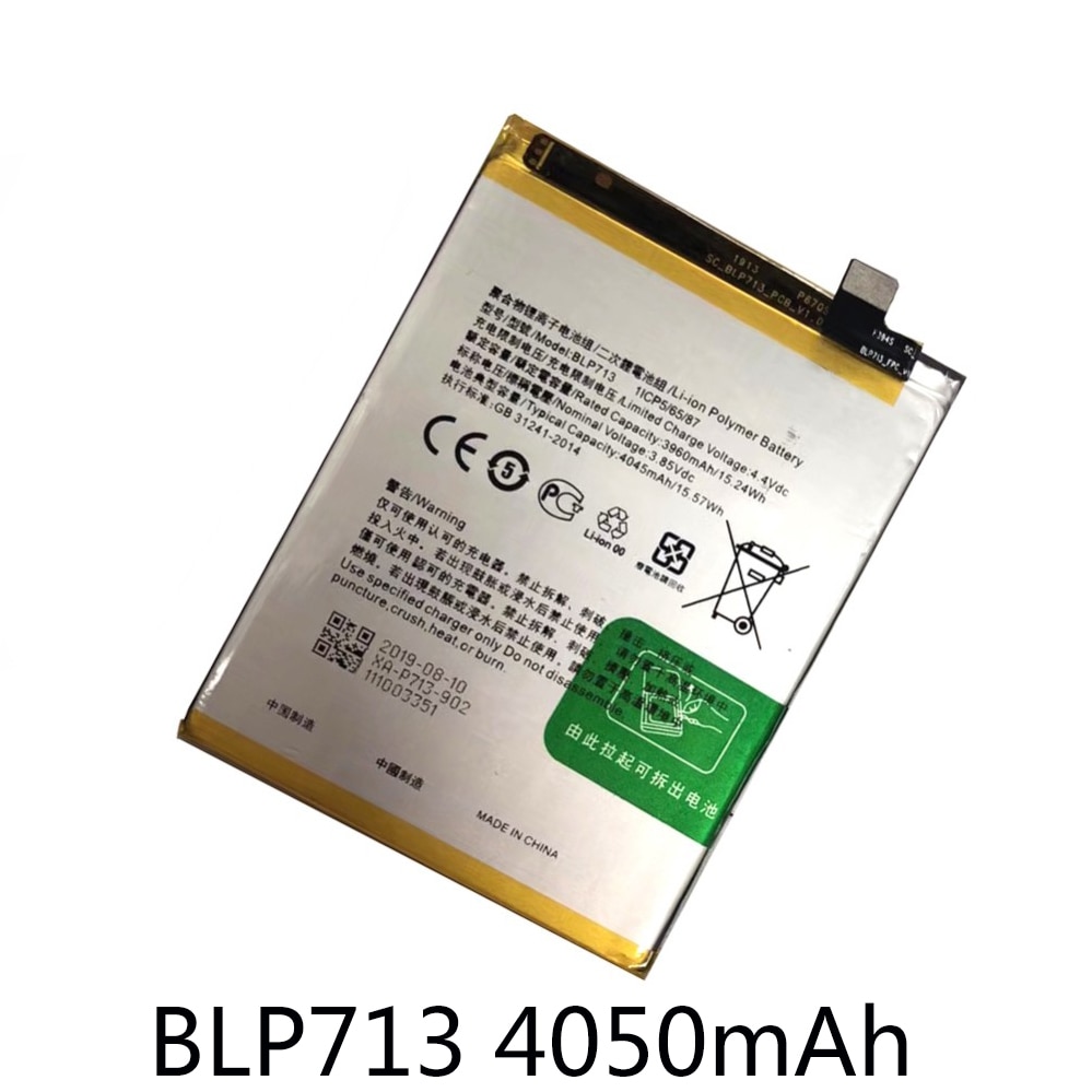 BLP711 BLP713 BLP715 BLP729 BLP773 Replacement Battery For OPPO K3 Premium: BLP713