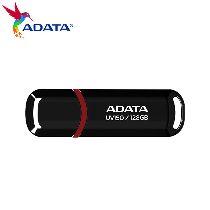 Original ADATA USB 3,2-Stick UV150 16GB 32GB 64GB 128GB High Speed Mini Tragbaren Schlüssel stick Mit Lanyard USB Disk Für PC