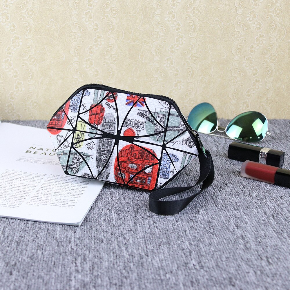 F.N.JACK Womens bags simple folding minibag handbags small geometric female bag waterproof bag girl ladies bags: 003