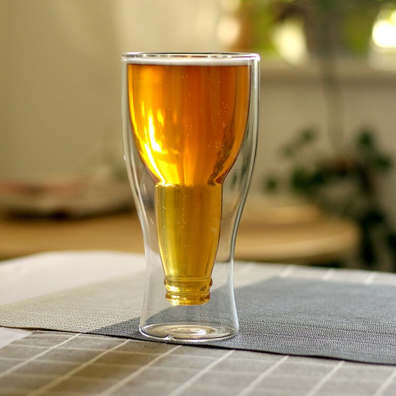 Double craft beer cup IPA beer cup white beer dark beer wheat beer cup